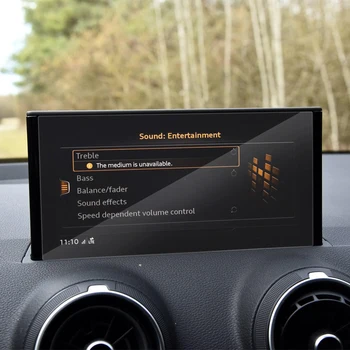 Auto Stils Audi Q2 2017-Pašreizējā GPS Navigācijas Ekrāns Filmu Paneļa Displeja Ekrāns Filmu Klimata Kontrole Plēves Uzlīme