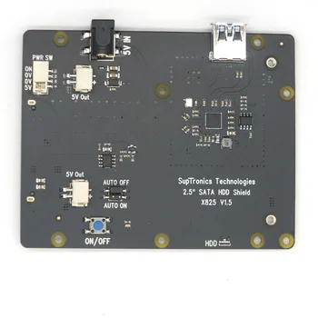 Aveņu Pi 4 Modelis B 2.5 collu SATA HDD/SSD datu Krātuves Paplašināšanas Valdes X825 USB3.1 Mobilo Cietā Diska Modulis Aveņu Pi 4B