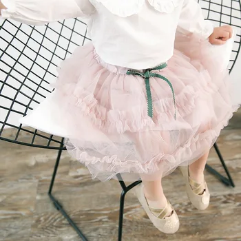 Baby Girl Acs Svārki Cute Princese Bērnu drēbītes, kā Dzimšanas dienas Dāvana Toddler Bumbu Kleita Puse Tutu Svārki Vasaras Bērnu Apģērbu BC254