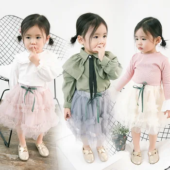 Baby Girl Acs Svārki Cute Princese Bērnu drēbītes, kā Dzimšanas dienas Dāvana Toddler Bumbu Kleita Puse Tutu Svārki Vasaras Bērnu Apģērbu BC254