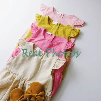 Baby Girl Apģērbu Baby Romper Gudrs Veļa Kokvilnas Bērnu Meitene Apģērbs Pavasara Vasaras Jumpsuits Tērpiem Sunsuit Jaundzimušo, Zīdaiņu Apģērbs