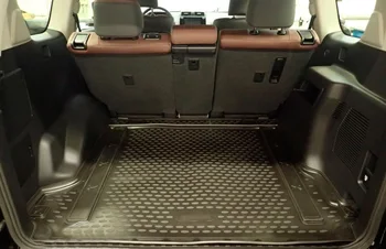 Bagāžnieka paklājs Toyota Land Cruiser Prado 150 2017-2019 bagāžnieka grīdas paklāji, kas nav slīdēšanas poliuretāna netīrumiem bagāžnieka auto stils