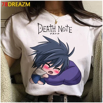 Balinātājs Ichigo Death Note, t-krekls, t sievietēm pāris drēbes, tumblr harajuku plus lieluma pāris top plus lieluma tees ulzzang
