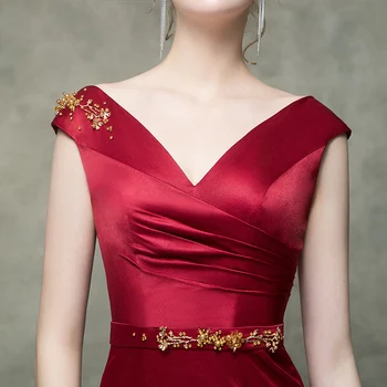 Balles kleitas 2020. gadam mīļotā Bordo balles kleitu sexy Vakara kleita vestidos de gala rāvējslēdzējs atpakaļ sirēna grīdas garums balles kleita