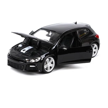 Bburago 1:24 VW Scirocco R Lējumiem Modeļa Automašīnas Metāla Auto Bērniem, Rotaļlietas, Auto simulācijas modelis Dāvanu Kolekcija