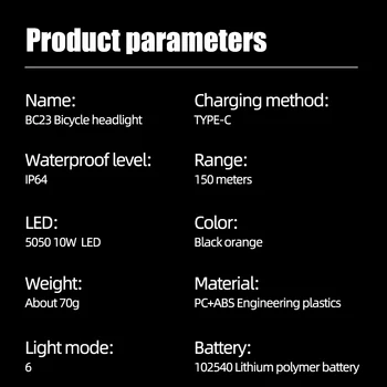 BC23 Smart Indukcijas Velosipēda Priekšējo Gaismu Automātiska Spilgtuma USB Velosipēdu Lukturu IP64 Ūdensnecaurlaidīgs Velo Ķivere Lukturu FlashL