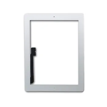 Besegad Touch Screen Digitizer w/ Home Pogu Līmi Kameras Leņķis Apple iPad3 A1416 A1430 A1403 iPad4 A1458 A1459 A1460