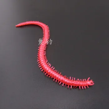 Bezmaksas piegāde 20pcs 13,5 cm Mīksts seaworms ,jūras scolopendra mīksta mākslīgā jūras tārpi labraks un jūras zvejas vilinājums ēsma tārpi