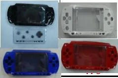 Bezmaksas piegāde!! 9 Krāsu PSP 1000 PSP1K Pilna Korpuss Korpusa Vāks Gadījumā ar Pogām Komplekts