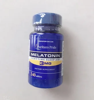 Bezmaksas Piegāde Melatonīna Nakts miega atbalstu 3 mg 240 gab
