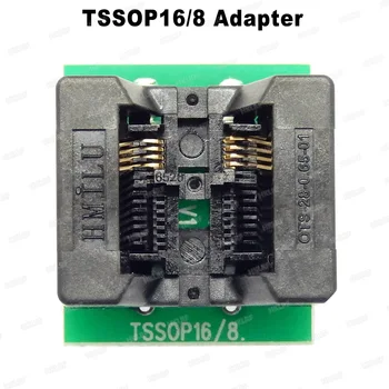 Bezmaksas Piegāde Tssop8, lai Dip8 IC Porgrammer Adapteris Tssop16/8 Kārba TL866A/TL866CS/TL866II PLUS