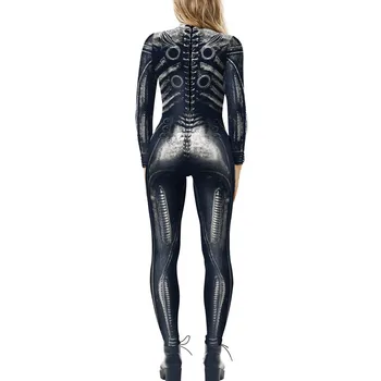 Bezmaksas Strausu Cosplay Jumpsuit Cosplay Kostīms Sieviešu Kostīmu Bodysuit 3D Iespiesti Sieviete Apģērbs Plugsuit