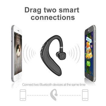 Bezvadu Austiņas Bluetooth 5.0 HD Trokšņa Slāpēšanas Bluetooth Austiņas ar Mic, Hansfree Biznesa Austiņas Dropshipping