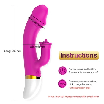 BFACCIA Mutes Mēles Laiza Klitora Vibrators Massager Maksts G Spot Stimulators Teleskopiskie Dildo, Vibratori Seksa Rotaļlietas, lai Sieviete
