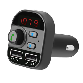Bluetooth 5.1 Auto MP3 Stereo Atskaņotājs FM Raidītājs Dual USB