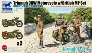 Bronco MODELIS CB35035 1/35 Triumfs 3HW Motociklu & Britu MP
