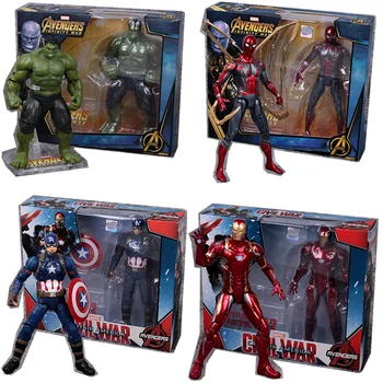 Brīnums Avengers Falcon Hulk, Spiderman Dzelzs Vīrs 