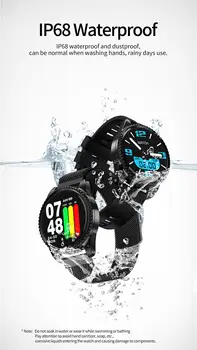 BT01 Smart Skatīties Ķermeņa Temperatūra IP68 Ūdensnecaurlaidīga Sirdsdarbības Ātrums, asinsspiediens, Fitnesa Tracker Smartwatch IOS Android