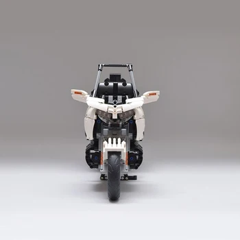 Buildmoc Tehnika Motocikla Kravas Automašīnas Radītājs Ekspertu Celtniecības Bloki, Pilsēta, Rotaļlietas Bērniem, Bērnu Klasisko Km Ķieģeļi Dāvanas