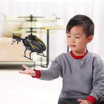 Bērniem Rotaļlietas Bērniem Mini RC Helikopters Dūkoņa Infraed Indukcijas Drones Rotaļlietas Gaisa kuģa Mirgo Gaismas Rotaļlietas Ziemassvētku Dāvanu Zēns