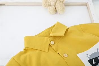 Bērnu Apģērbu Komplekts Baby Boy Pavasarī Un Rudenī Ikdienas Krekls, Bikses 2gab Karikatūra Uzvalks Toddler Meitene Drēbes 0-4 Gadus Kids Apģērba