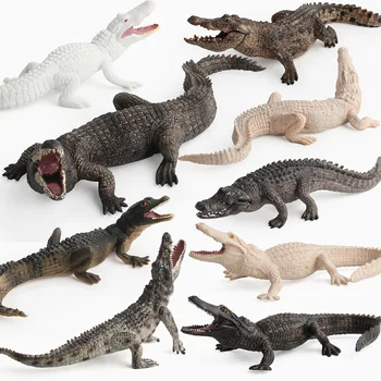 Bērnu Mīkstas Gumijas Dzīvnieku Simulācijas Savvaļas Dzīvnieku Modelis Krokodils Dzīvnieku Modeļa Simulācijas Bērniem, Rotaļlietas, Dāvanas Rīcības & Rotaļlietu Skaitļi