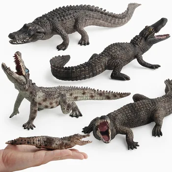 Bērnu Mīkstas Gumijas Dzīvnieku Simulācijas Savvaļas Dzīvnieku Modelis Krokodils Dzīvnieku Modeļa Simulācijas Bērniem, Rotaļlietas, Dāvanas Rīcības & Rotaļlietu Skaitļi