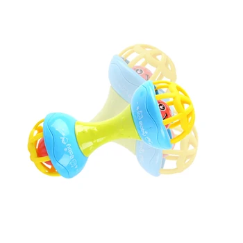 Bērnu Rotaļlietas Grabulītis Uzstādītu Bumbu Rokas Bell 0-24 Mēnešiem Zīdainis, Mācību Līdzekļu Mīkstas Gumijas Grabēt Puzzle Fitnesa Bumbu, Bērnu Izglītības Rotaļlieta