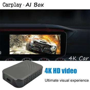Carplay Ai lodziņā автомобильный мультимедийный плеер для USB Smart Ai, Android Sistēma Беспроводное устройство навигации для ТВ-плеер