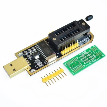 CH341 Adapteris Programmētājs +SOP8 Klipu, ar Kabeli+1.8 V Adapteris