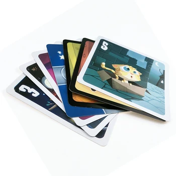 Chabyrinthe galda Spēle pilnā versija angļu valodā par personu Ģimenes spēlējot kārtis spēle 43 kartes/komplekts