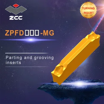CNC instrumenti, virpas, ievieto 10pcs/daudz ZPFD ZPFD0302 pārklājumu cementēts volframa karbīds pagrieziena ieliktņiem, tērauda, nerūsējošā tērauda atvadīšanās
