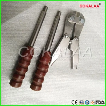 COKALAA Labāko Pin un Stiepļu griezējs līdz pat 6mm ortopēdijas Veterinārijas Instrumenti