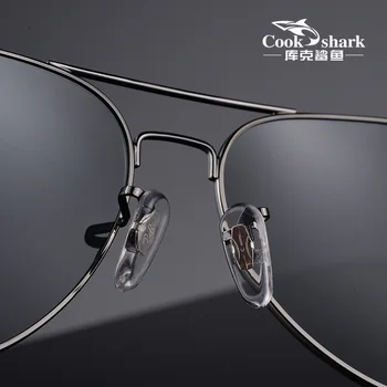 Cookshark saulesbrilles vīriešu polarizētās saulesbrilles vadītāja vadītāja hipster varde spogulis