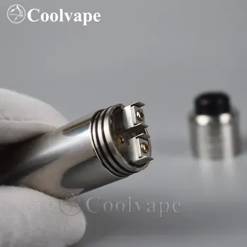 Coolvape Apocalypse GEN 2 RDA 24mm tvertnes gaisa ieplūdes regulēšana Pulverizators ar 24mm 510 ithread 316ss Big B mod komplekts