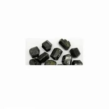 Creatulote melnā turmalīna, neapstrādātu rūdu, 15 Gabali, 1,5-2 cm, apdare, akmeņi un minerāli