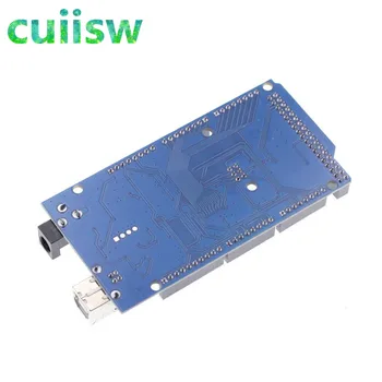 Cuiisw Mega 2560 R3 Mega2560 REV3 ATmega2560-16AU Dēlis + USB Kabelis ir savietojams arduino