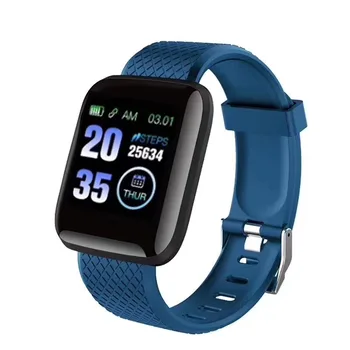 D13 Sporta Smart Skatīties Vīrieši Sievietes 116 Plus Smartwatch Ūdensizturīgs Fitnesa Tracker Skatīties asinsspiediens, Sirdsdarbības Android, IOS