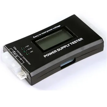 Datoru, DATORA Barošanas Testeri Pārbaudītājs 20/24 pin SATA HDD ATX BTX Metru LCD Karstā Pārdošanas Kritums Piegāde