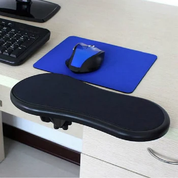 Datoru roku leņķis galda ar peles paliktņa rokas plaukstas spilventiņu var pagriezt par 180 grādiem roku, plecu, elkoņu atbalsta leņķis