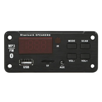 DC12V Bezvadu Bluetooth, MP3, WMA USB/SD/FM/AUX Dekoderi Valdes Plāksnes o Modulis Krāsa Sn MP3 Atskaņotāju Auto Piederumi