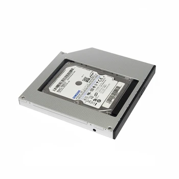 DeepFox Alumīnija 2nd HDD, SSD caddy 12.7 mm IDE Uz Sata, Gadījumā, 2.5