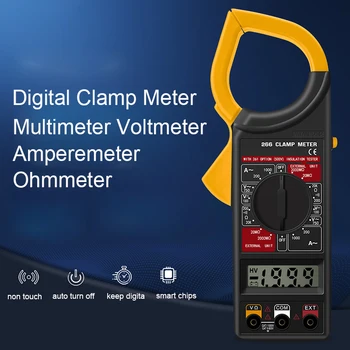 Digitālā Clamp Meter Vasaras Daten Halten Nicht-kontaktieren Multimetrs Voltmetrs Amperemeter Ohmmeter Volts AC DC