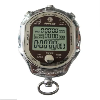 Digitālā Sporta Hronometrs ar Lielu LCD Displeju 1/1000 Otrā Sporta Chronograph Skaitītājs Taimeris, Āra Sporta Gaitas