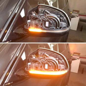 Dinamiskā Blinker Pagrieziena Signāla LED gaisma, lai BMW X3 X4 X5 X6 F25 LCI F26 F15 F16 2016 2017
