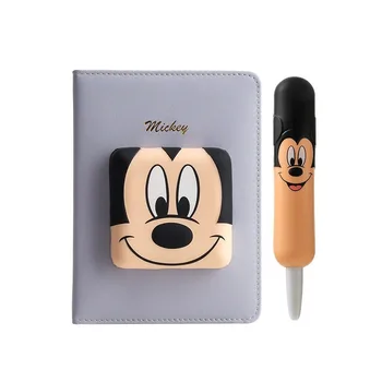 Disney cartoon biroja studiju notepad gudrs Mickey Minnie dekompresijas pildspalvu studentu grāmatiņa komplekts Bērniem karikatūra zīmēšanas grāmatiņa