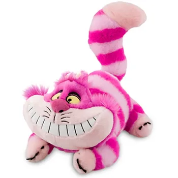 Disney sākotnējās Alice in Wonderland Češīras kaķis, plīša rotaļlietas, mīkstās rotaļlietas 35cm lelle, lelle dzimšanas dienas dāvana bērnam