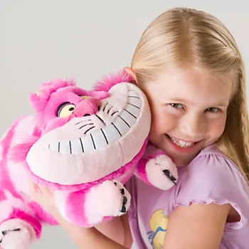 Disney sākotnējās Alice in Wonderland Češīras kaķis, plīša rotaļlietas, mīkstās rotaļlietas 35cm lelle, lelle dzimšanas dienas dāvana bērnam