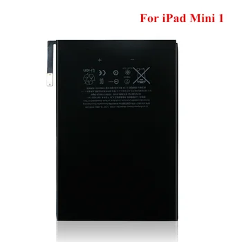 DORAYMI Akumulators Apple iPad 3 4 5 6 Gaisa Mini 1 2 3 Tabletes Bateria Augstas Kvalitātes Mini1 Mini2 Mini3 A1389 A1484 A1547 Batterie