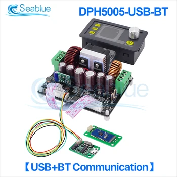 DPH5005 50V 5.A Buck-boost Converter Konstanta Sprieguma Strāvas Programmējams Krāsu LCD displejs Digitālā Kontrole Barošanas Voltmetrs